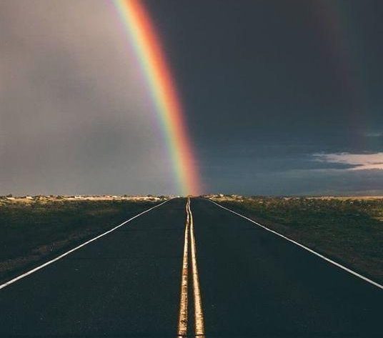 road rainbow - Meditasyon Okulu