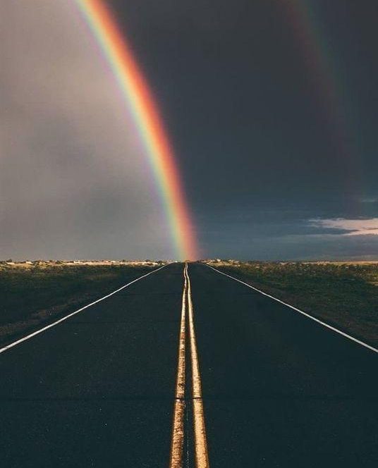 road rainbow - Meditasyon Okulu